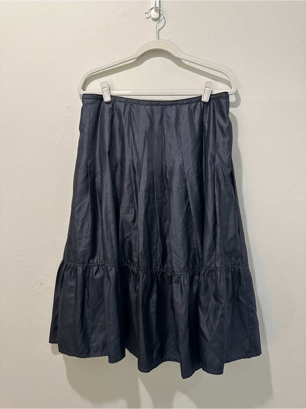 Banana Republic Black Tiered A-Line Skirt